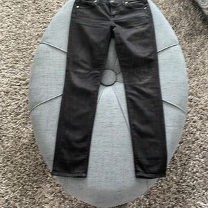 Citizen Of Humanity Black Denim Skinny Jeans Size 28